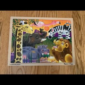 Melissa Doug (Wooden) Puzzles.